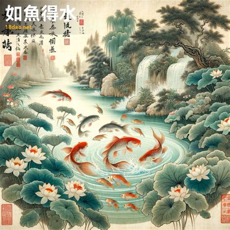 如魚得水 意思|成語: 如魚得水 (注音、意思、典故 ...